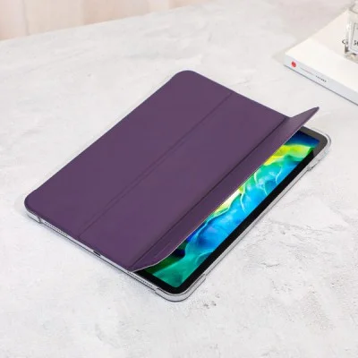 ROCKROSE Defensor I Smart Tri-Fold Folio for iPad 7th Gen 10.2&Prime; 2019 & iPad 8th Gen 10.2&Prime; 2020-Violet